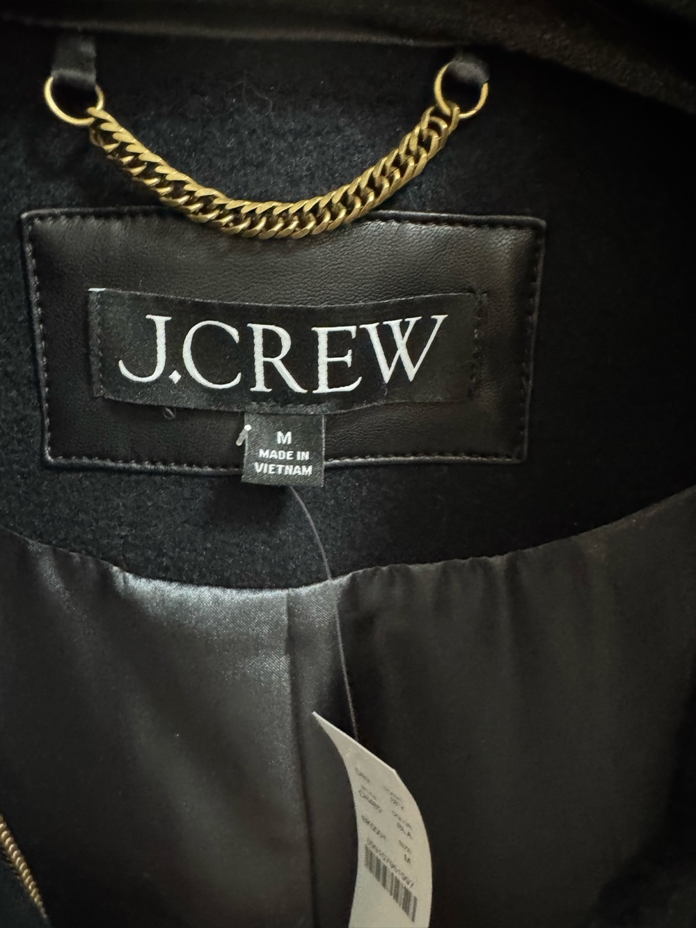 J.Crew Long Barn Jacket™ in drapey wool blend  NWT - Picture 7 of 15